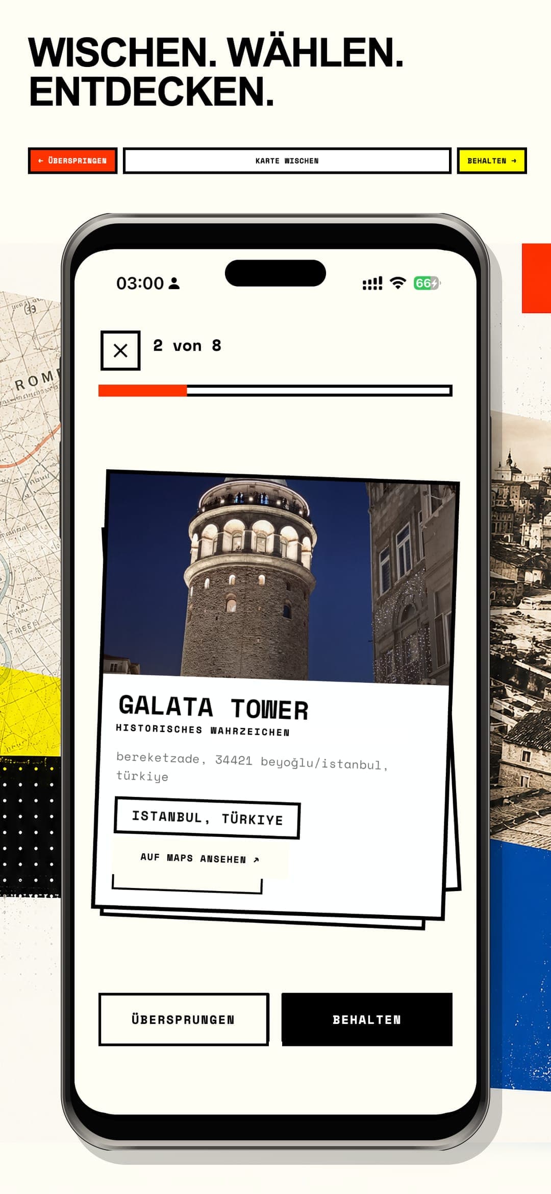 One Way Guide — ORTE PRÜFEN