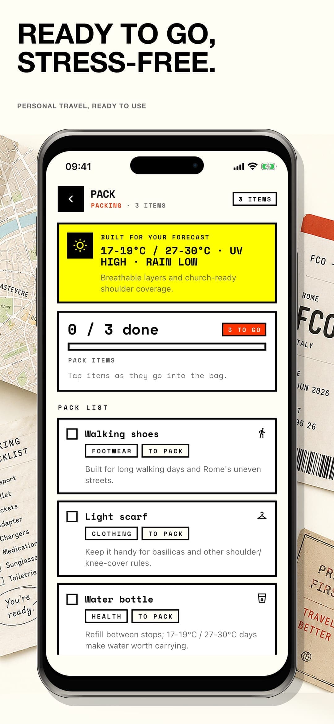One Way Guide — READY BEFORE ARRIVAL