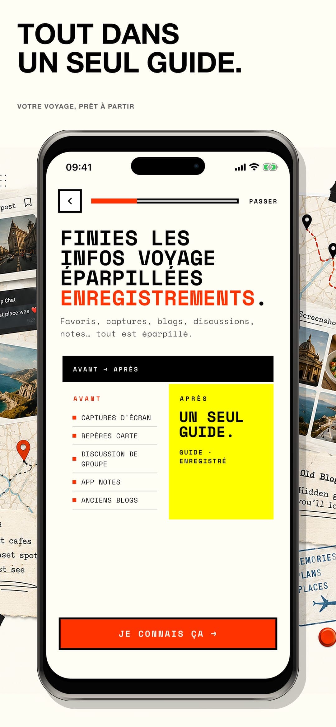 One Way Guide — UN VOYAGE. UN GUIDE CLAIR.