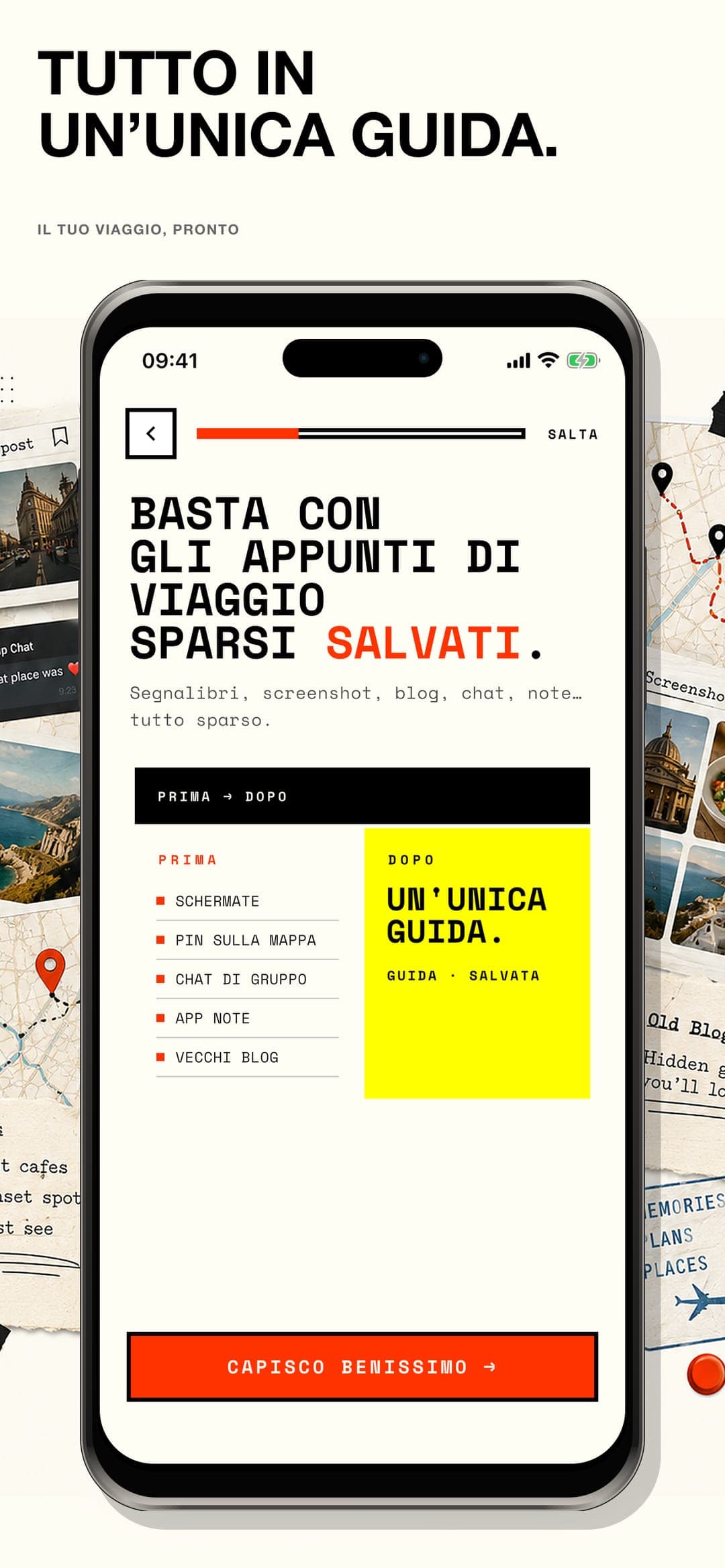 One Way Guide — UN VIAGGIO. UNA GUIDA CHIARA.